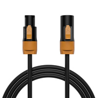 Cable de Alimentación en Cadena SHEHDS IP65 IP66 Resistente al Agua, 1M 2M 3M 5M 10M, Cable de Conexión para Iluminación de Escenarios, Eventos al Aire Libre, DJ, Truss