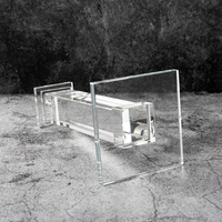 Support de bougie en verre optique biseauté, bougeoir rectangulaire en cristal de qualité supérieure pour la décoration de galeries d'art contemporain