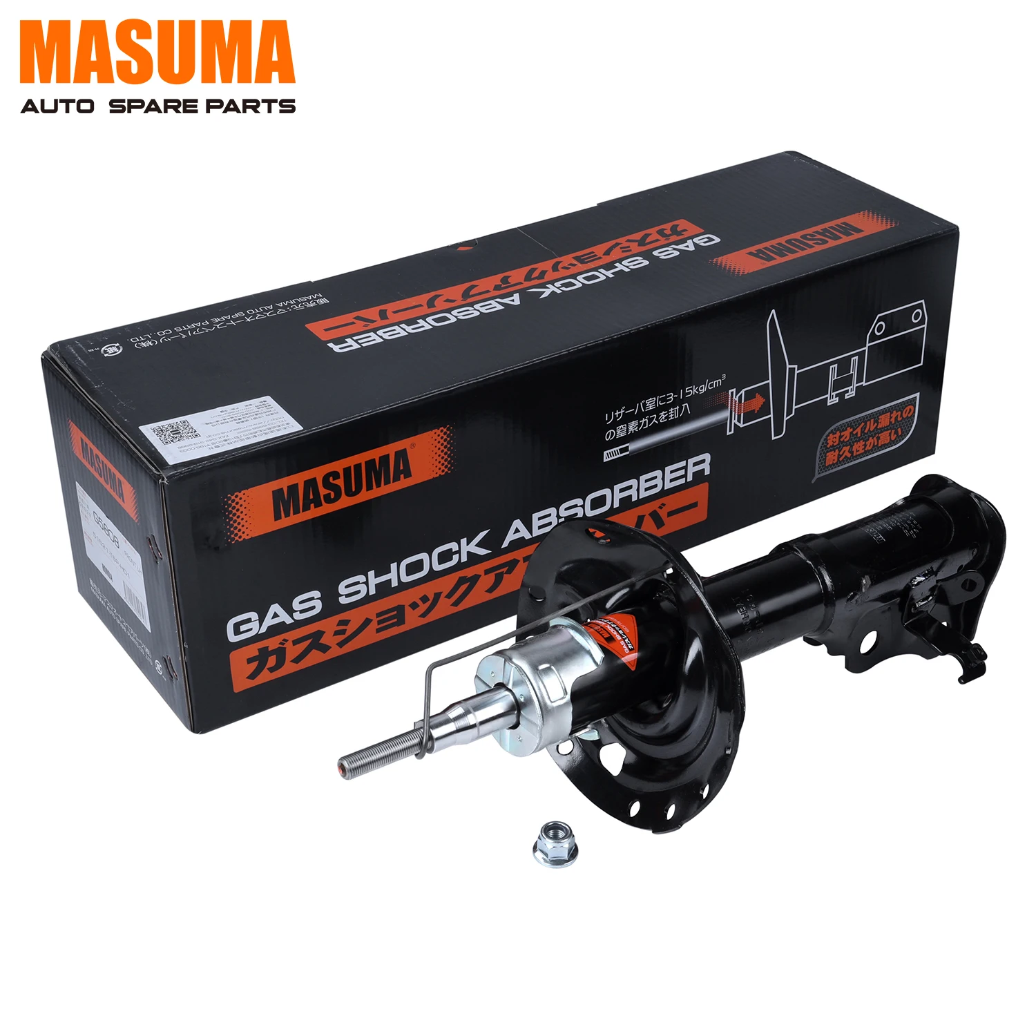 G5808 MASUMA 자동차 OEM 333787 프론트 액슬 왼쪽 충격 흡수 혼다 CR-Z 엑셀-G 51621SZTA11 51621SZTE01