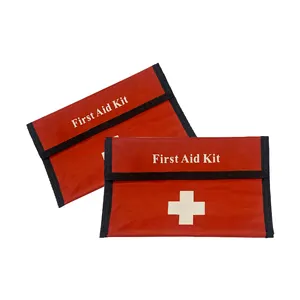 Emergency Preparedness Red First Aid Kits For Home Office Vehicle Camping And Sports