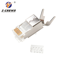 Coupleur de câble Ethernet RJ45 8P8C, connecteur LAN Cat7 Cat6, adaptateur RJ11 vers USB femelle, pince à sertir pour connecteur modulaire