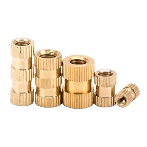 M2 M2.5 M3 M3.5 M4 M5 <span class=keywords><strong>M6</strong></span> Fabricante OEM Inserto de plástico Tuerca de inserción de fusión de latón DIN16903 - Product Image 6