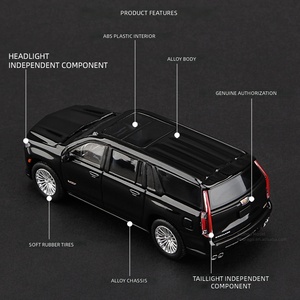 Massdi - Modelo de Coche a Escala 1:64, Vehículo de Aleación Fundida a Presión, Colección de Juguetes para Adultos - Product Image 2