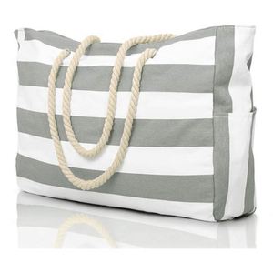 Grand sac de plage imperméable avec fermeture éclair, résistant au sable, sac de piscine pour femmes - Product Image 6