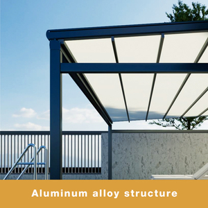 Meilleur prix Commercial Électrique Rétractable En Aluminium Extérieur Pare-Soleil Auvent Personnalisé PVC Voile Matériel <span class=keywords><strong>Large</strong></span> Pleines Tailles De Luxe - Product Image 5