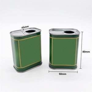 Lata Rectangular de Metal de 1 Litro para Aceite de Oliva de Grado Alimenticio, Envase Personalizado, Aceite Comestible Virgen, <span class=keywords><strong>Aerosol</strong></span> Químico Reciclado - Product Image 3
