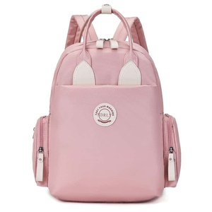 Polyester Rabbit Ear <b>Backpack</b> Waterproof Zipper Closure Soft Handle Women Daily Use Wholesale - Product Image 4