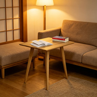 Bureau d'écriture rectangulaire en bois massif, table d'ordinateur en bois moderne et simple, poste de travail pour bureau à domicile, bureau d'étude, salon