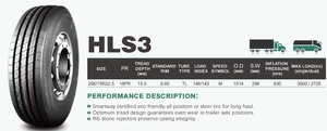 Neumático TBR HLS3 6.5R16LT. Neumáticos sin Cámara de Alta Calidad para Neumáticos Delanteros - Product Image 4