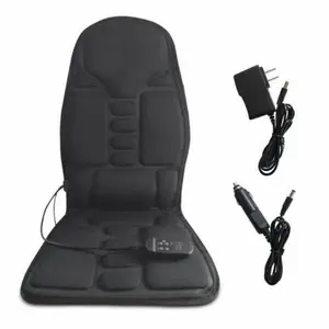hot Electric portable buttocks heated car seat cushion and massager with heat mat