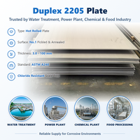 Plaque lourde en acier inoxydable duplex EN 10028-7 1.4462 de 30 mm à 80 mm pour les parois des réacteurs pétrochimiques