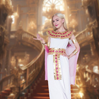 Costumes de performance et de cosplay pour femmes, thème Prince Pharaon Égyptien, pour Halloween, inspirés de films et de séries TV, pour adultes, très demandés