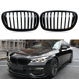 Venta caliente rejilla de parachoques delantero ABS M-color <span class=keywords><strong>M7</strong></span> riñón Facelift Dual Slat para <span class=keywords><strong>BMW</strong></span> 7 series G11 G12 <span class=keywords><strong>2015</strong></span> 2016 2017 2018 + - Product Image 2