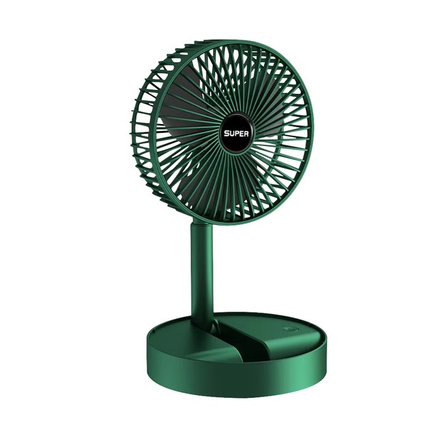 New Multifunctional Foldable Desktop Fan High Wind USB Rechargeable Portable Telescopic Small