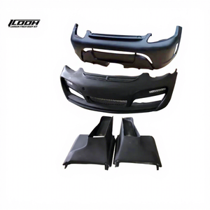 ICOOH Racing ABS Kit de carrosserie aile de becquet avant arrière pour <span class=keywords><strong>Porsche</strong></span> 987 Caycan <span class=keywords><strong>Techart</strong></span> - Product Image 1