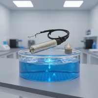 Transmetteur de niveau de liquide submersible numérique anti-colmatage, sortie 4-20 mA, alimentation 12-36 VDC pour la surveillance du niveau d'eau des rivières
