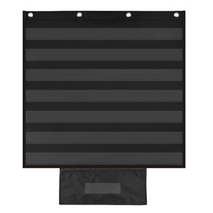 Organizador de Bolsillo Estándar para el Aula, Bolsa de Almacenamiento Grande con 7 Bolsillos, Soporte para Tiras de Frases para Pared de Palabras, Palabras SigSight - Product Image 3