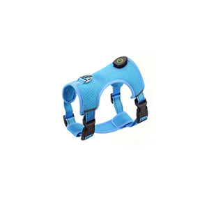 Arnés de rastreo GPS para mascotas, chaleco para perros con luz LED verde, reflectante para la noche, recargable por USB - Product Image 4