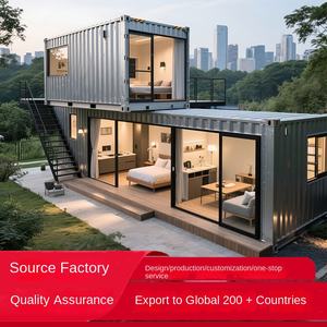Maison mobile de style villa, conteneur habitable, salle de réunion mobile, pièce amovible, simplicité de vie en milieu rural, maison mobile - Product Image 3