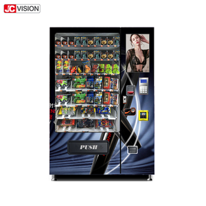 24 heures distributeur automatique de boissons de casse-croûte combinaison d'écran de publicité extérieur - Product Image 2