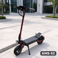 1200W Elektrikli Scooter 48V Katlanabilir E-Scooter 11 İnç Yetişkin Elektrikli Scooter Arazi Tipi Disk Frenli