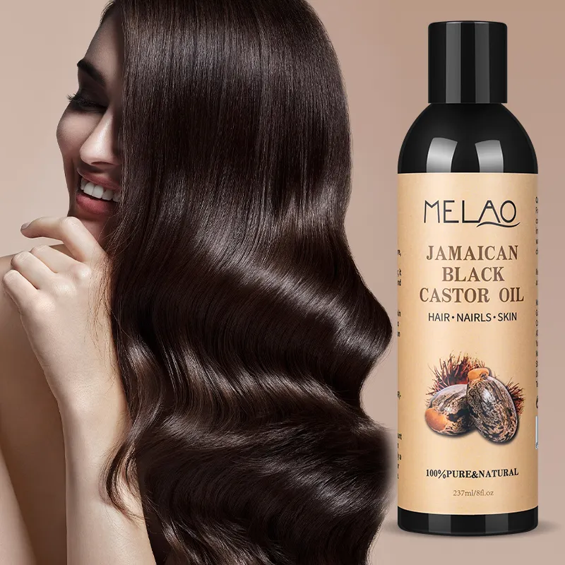100% Pure & Natuurlijke Jamaicaanse Zwarte Castor Hair Oii Haargroei Kalmeert De Hoofdhuid Hydrateren Shampoo Behandeling Zwarte Ricinusolie