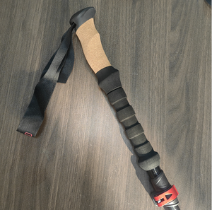 トレッキング用ポール,軽量折りたたみ式ハイキング用ポールバックパッキングギアウォーキングスティック7075アルミニウム - Product Image 4