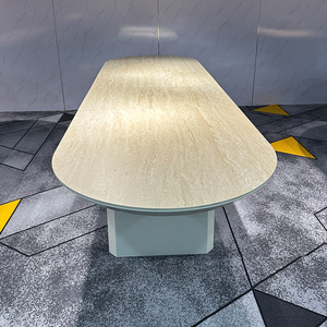 Table de luxe table à manger extensible maison hôtel meubles de salle à manger moderne 6-10 places Table à manger rétractable - Product Image 6