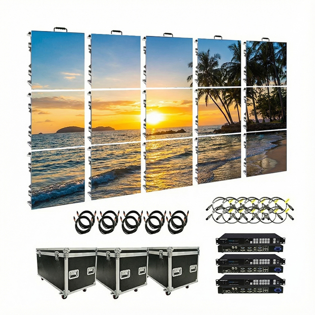 P3.91 P4.81 P6.25 Giant Led Display Screen Large Format for Stadium Concert Stage Event Center Mall