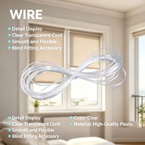 Accessori per <span class=keywords><strong>Tende</strong></span> a Rullo, Tenditore a Filo per <span class=keywords><strong>Tende</strong></span> Zebra, Corda di Collegamento per <span class=keywords><strong>Tende</strong></span> per Casa e Ufficio, Negozio di Fabbrica - Product Image 1