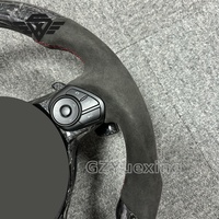 Volante Deportivo Personalizado de Fibra de Carbono Forjado con Palancas de Cambio para Toyota GR86 LC200 Highlander RAV4 LC300 Camry