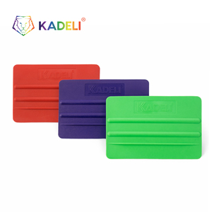 KADELI Ensemble de trois outils d'emballage en <span class=keywords><strong>feutre</strong></span> doux pour film de voiture, avec logo personnalisé, raclette de 4 pouces avec <span class=keywords><strong>feutre</strong></span> en tissu pour l'emballage de vinyle - Product Image 6