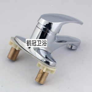 Grifos de lavabo de un solo manípulo, cuerpo de latón, montaje en cubierta, estilo moderno para lavabo de baño - Product Image 3