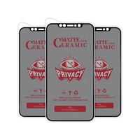 Film de protection d'écran de téléphone anti-espionnage 9D mat en PET, film céramique souple, film anti-explosion pour iPhone 18 Pro Max