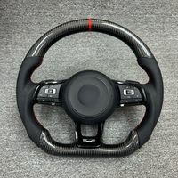 Volant en fibre de carbone pour Volkswagen High 7 Golf GTI Magotan CC Passat, avec apparence personnalisable et avancée