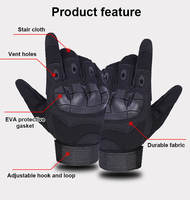 Gants tactiques de haute qualité, imperméables, anti-coupures, pour la protection des mains, pour les sports de plein air et l'entraînement, à doigts entiers