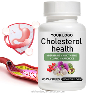 Oem Plantenextract Cholesterolsupplement Voor De Gezondheid Van Het Hart Met Coq10 Cholesterolondersteunende Capsules - Product Image 1