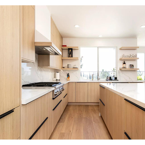<strong>Cheap</strong> Kitchen Units Flat Pack Real Wood Kitchen <strong>Cabinets</strong> Large Kitchen <strong>Pantry</strong> <strong>Cabinet</strong> - Product Image 2
