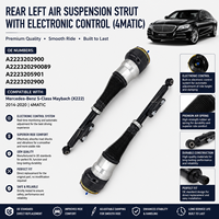 Conjunto de Amortiguador de Impactos Máximo, Pieza de Suspensión para Mercedes Benz OE A2223202900 A222320290089 A2223205901 A2223202900
