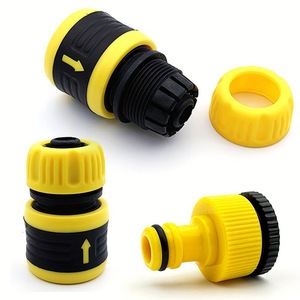 Conector Rápido para Manguera de Jardín de 25mm, Conexión de Manguera de ABS para Riego, Fácil de Instalar - Product Image 4