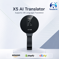 Traducteur IA X5 : Prise en charge de 146 langues, traduction en temps réel via appels transversaux, grand modèle IA, instantané mondial, nouveauté