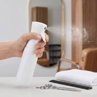 Botella de Spray Continuo para Detallado de Autos, 500 ml, Alta Presión, a Prueba de Fugas, Forma de Cilindro de PP/PET, Pulverizador Blanco con Gatillo