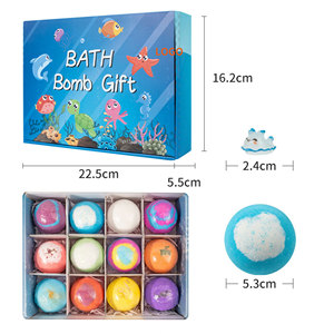 Bombas de Baño Efervescentes con Temática Oceánica para Niños, con Juguete Sorpresa en el Interior, Sales Marinas Naturales, Bombas de Baño que Cambian de Color - Product Image 2