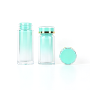Botella acrílica de doble capa con degradado de 40ml, 45ml, 60ml, 90ml para productos en polvo, tabletas, cápsulas y píldoras. - Product Image 2