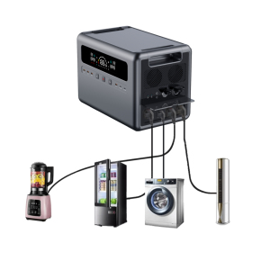 Fuente de Alimentación Portátil de Larga Duración (4000+ ciclos), 2304 Wh, 3000 W, Entrada Solar MPPT de 1200 W, Carga Rápida USB-C de 100 W - Product Image 6