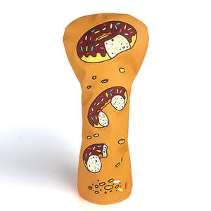 En stock: Fundas de madera para palos de golf con estampado de donuts, postres y productos de panadería, para mayor estabilidad. - Product Image 5