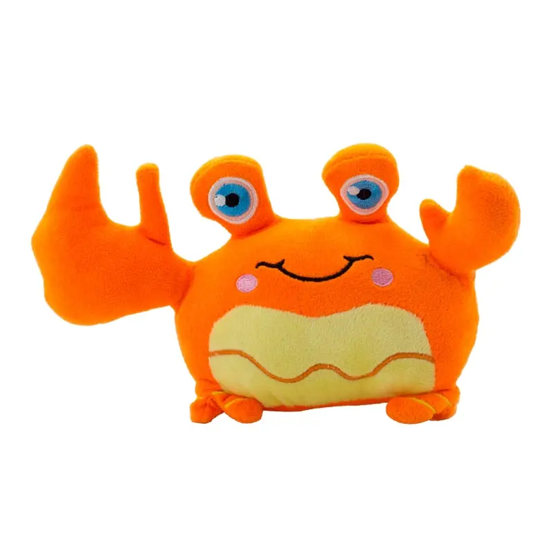 Neuheiten 2021 Amazon Hot Product Niedliche Meeres tier krabben Gefüllte Plüsch Granchio Spielzeug