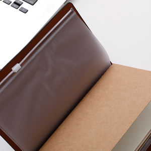 Cahier d'agenda en cuir au design <span class=keywords><strong>roman</strong></span> personnalisable avec boîte et stylo tasse sous vide pour réunion/femmes/hommes coffret cadeau de luxe - Product Image 5