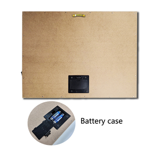 Cuadro con Luces LED, Decoración de Pared Nórdica, Arte para el Hogar, Escena Nocturna Urbana, Pósteres <span class=keywords><strong>Modernos</strong></span>, Impresión en Lienzo - Product Image 5
