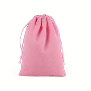 Pochettes à bijoux en velours multicolores personnalisées, design tendance avec cordon de serrage, pour emballage de pierres précieuses et montres, recyclables, 5*7CM, pour les fêtes - Product Image 3